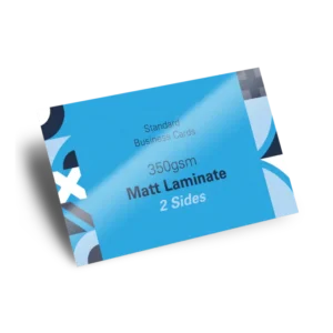350gsm Business Cards Print - Gloss Matt Laminate