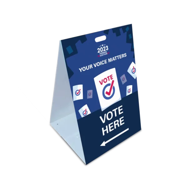 Signage & Display - Temporary A-Frames 3mm TEKflute