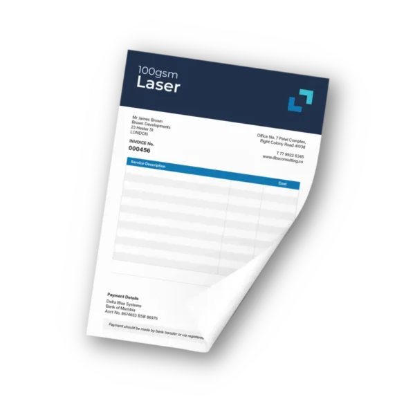 Stationery Invoice Pads or Forms