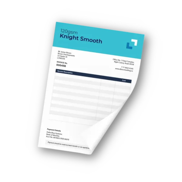 Stationery Invoice Pads or Forms