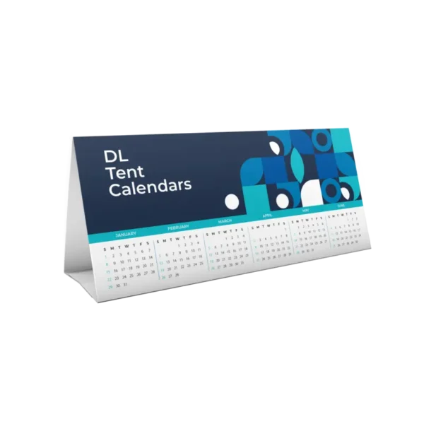 Diecut Promotional - DL Tent Calendar