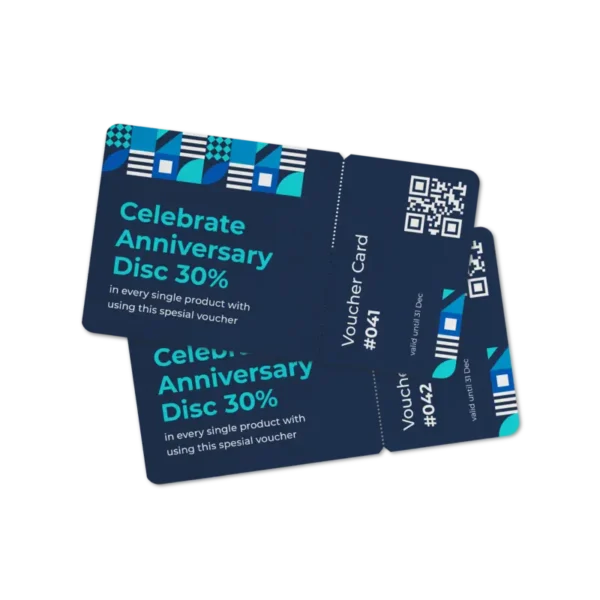 Diecut Promotional - Voucher Card