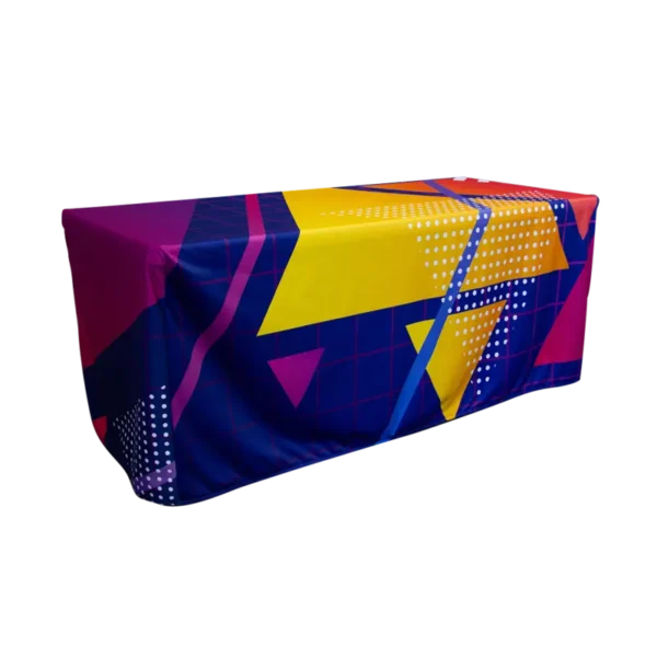 Soft Signage – Fabric Table Cloths