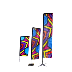 Soft Signage – Rectangle Flags