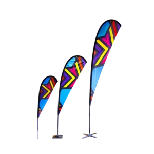 Soft Signage – Teardrop Flags