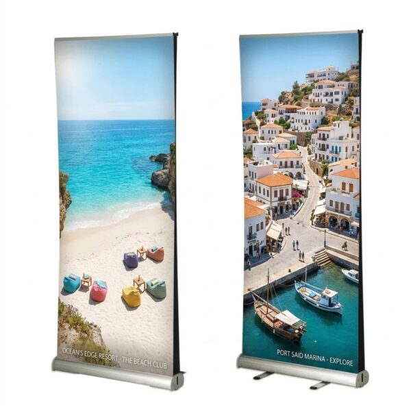 Signage & Display - Twin Standard Pull Up Banners