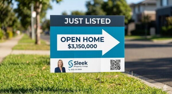 Real estate Street direction signs Real Estate Signage & Display - Direction Street Signs